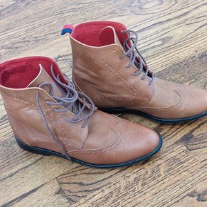 El Ganso tan lace-up boots